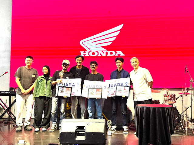 Ratusan Bikers Honda Tumpah Ruah di Event Scoopy Coffee Rave Pekanbaru