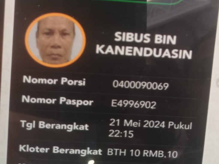 Satu Jamaah Haji asal Kampar Kloter 10 Meninggal Dunia di Tanah Suci