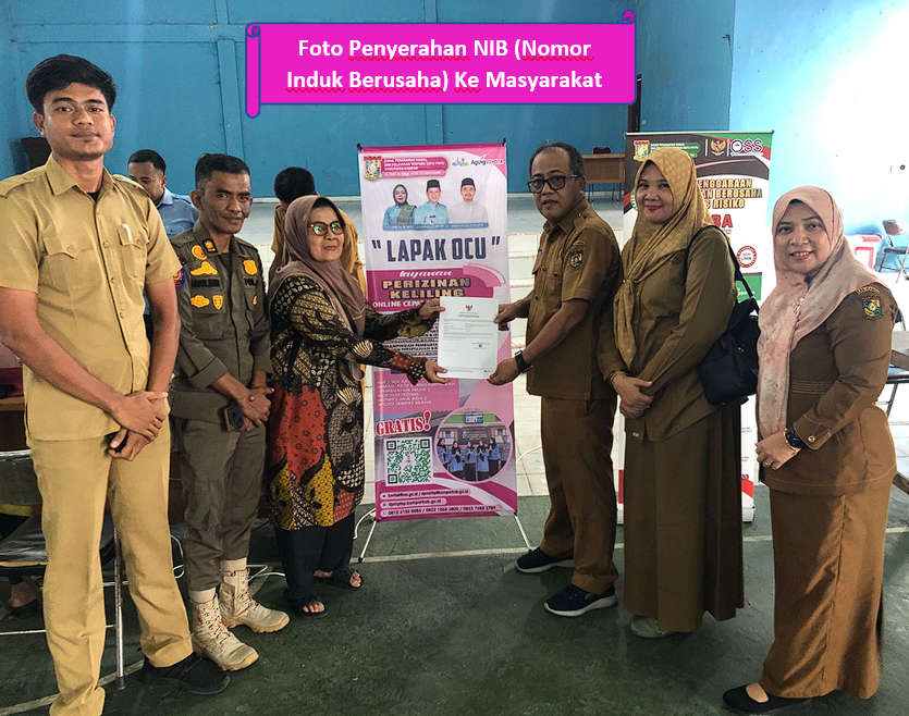 Perkenalkan LAPAK OCU, DPMPTSP Kabupaten Kampar Turun Langsung ke Masyarakat Memberikan Pelayanan Perizinan