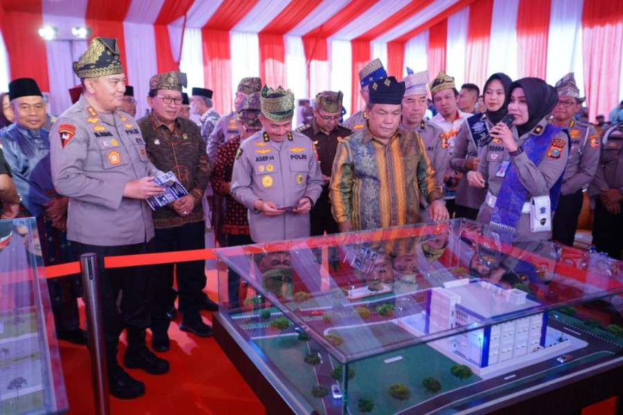 Pj Gubri Hadiri Groundbreaking Pembangunan RS Bhayangkara Presisi