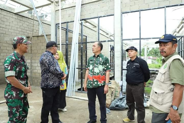 Pj Bupati Tinjau Infrastruktur Pelayanan Kesehatan di Pelangiran