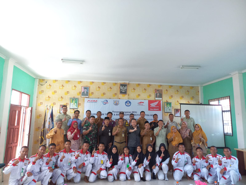 Capella Honda Riau Jalin Kerjasama Pengembangan Kompetensi Berlisensi Industri