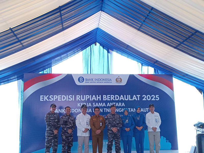 Ekspedisi Rupiah Berdaulat 2025, Bank Indonesia Distribusikan Rupiah ke Lima Pulau Terluar di Riau
