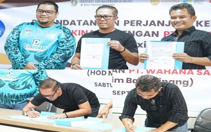 Kerja Sama dengan Maxim, RSUD Bangkinang Hadirkan Layanan Antar Obat ke Rumah