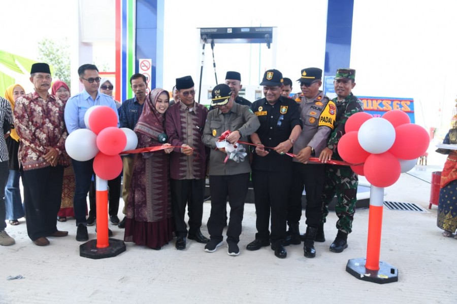 Wabup Bengkalis Resmikan Operasional SPBU NO. 16 -287 - 092 Tanjung Kapal
