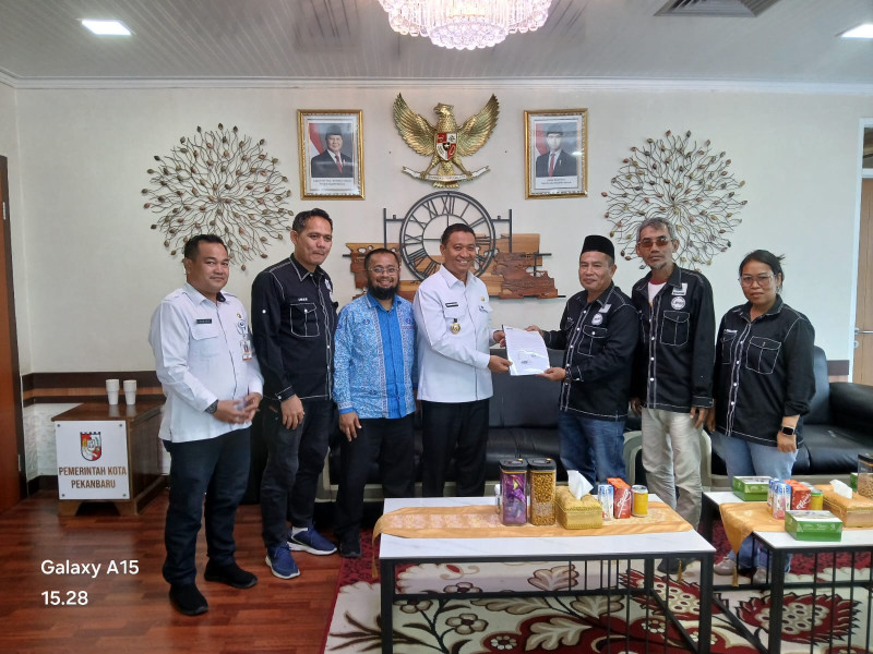 Jelang Pelantikan, JMSI Pekanbaru Lakukan Audiensi dengan Wawako