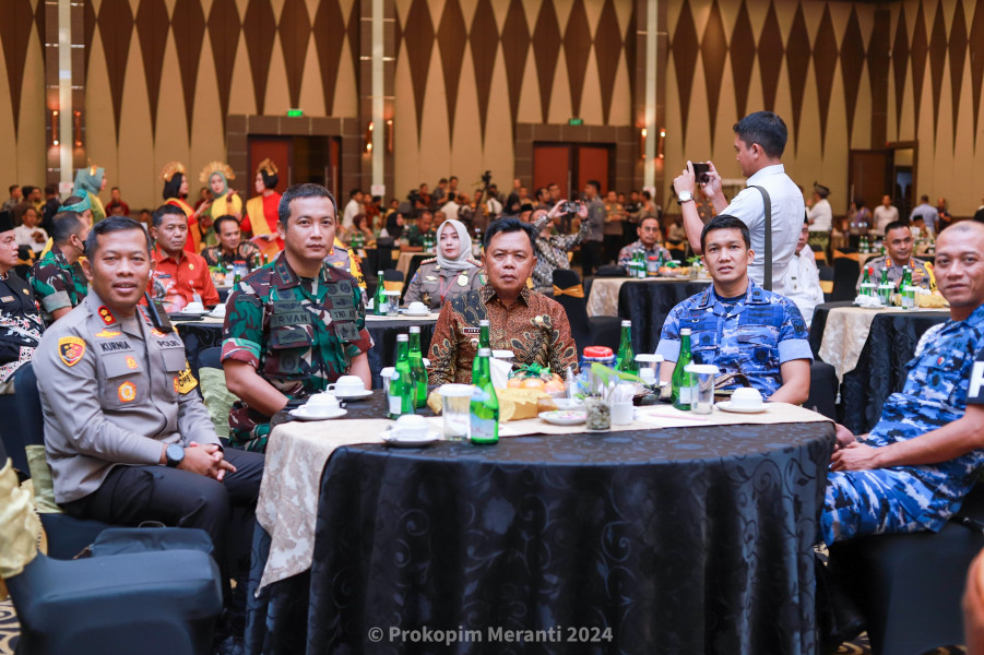 Hadiri Rapim TNI/Polri, Plt Bupati Asmar Ucapkan Terima Kasih