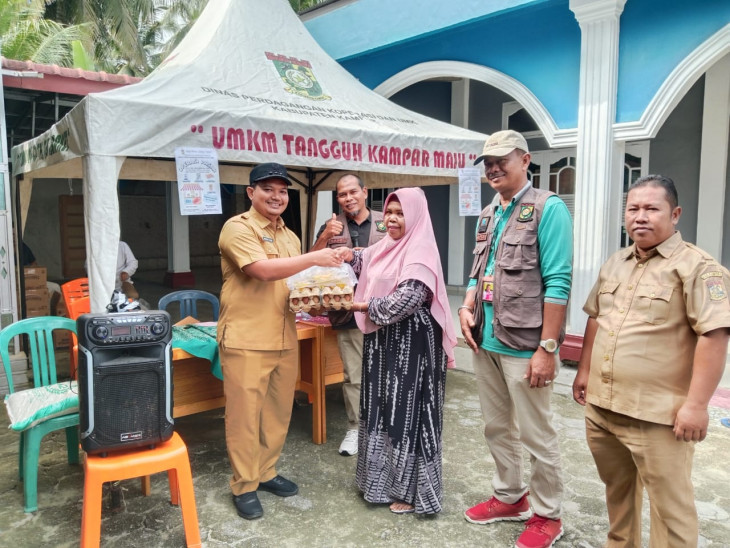 Tekan Angka Inflasi, Pemkab Kampar Terus Gencarkan Operasi Pasar Murah