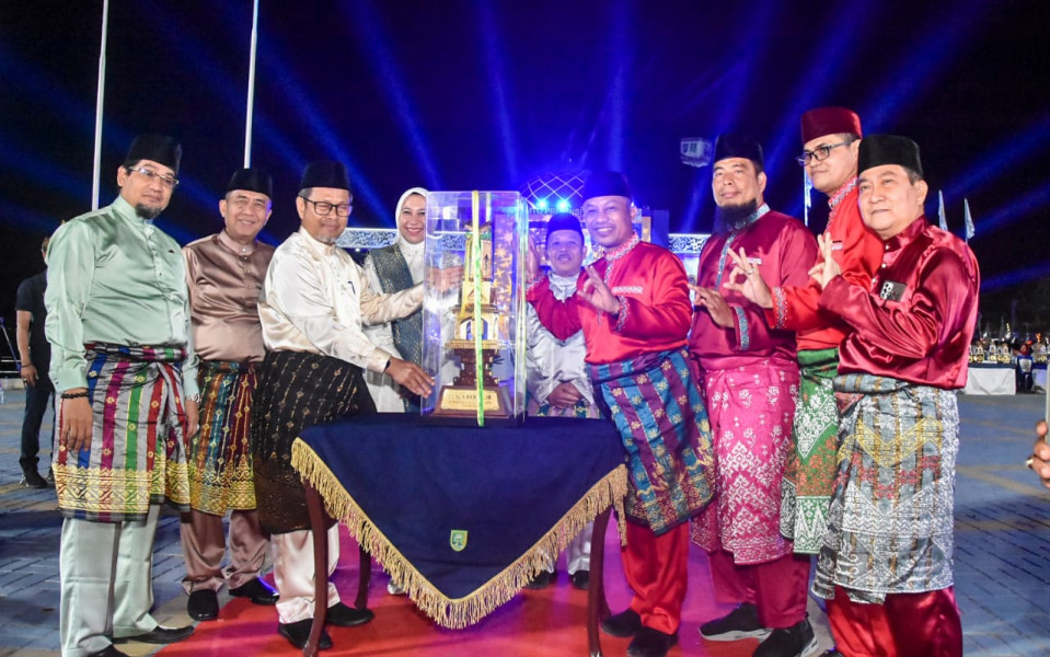 Sejarah! Kafilah Bengkalis Raih Juara Umum MTQ ke-41 Riau