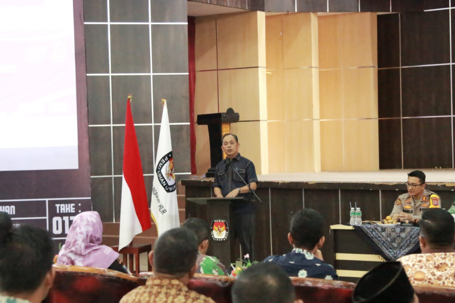 7 Februari Logistik akan di Distribusikan, Pj Bupati Inhil Herman Pinta Petugas Pemilu Netral