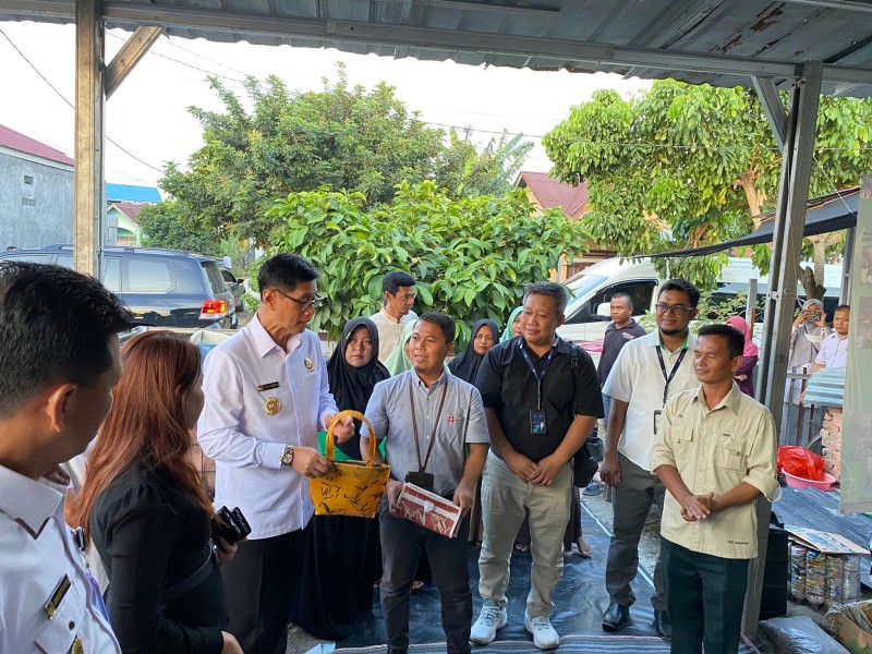 Kunjungan Tim Wantannas RI, Bank Sampah Cinta Lestari Jadi Inspirasi Kebersihan Lingkungan