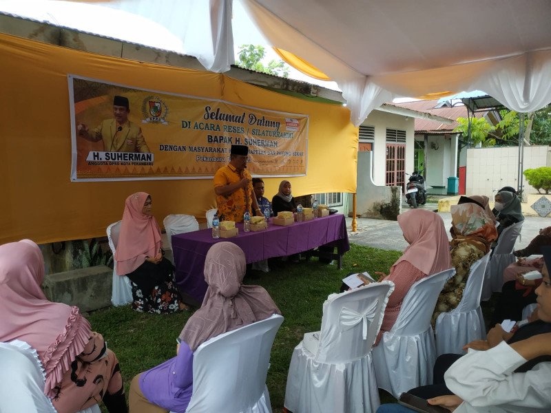 Suherman Terima Aspirasi Warga Keluhkan KIS, Zonasi dan Drainase