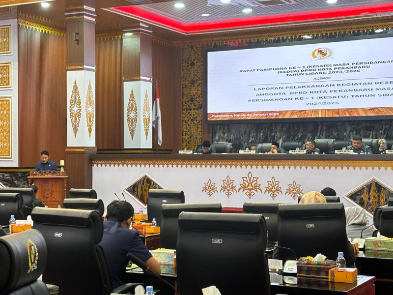 DPRD Gelar Paripurna Laporan Reses Kegiatan Dewan