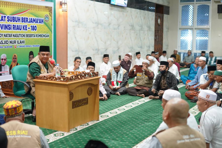 GSSB Provinsi Riau ke-180, Gubri Edy Nasution: Jangan Pernah Tinggalkan Salat