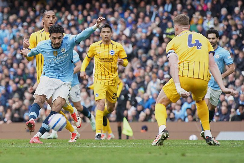 Manchester City Ditahan Imbang Brighton dengan Skor 2-2