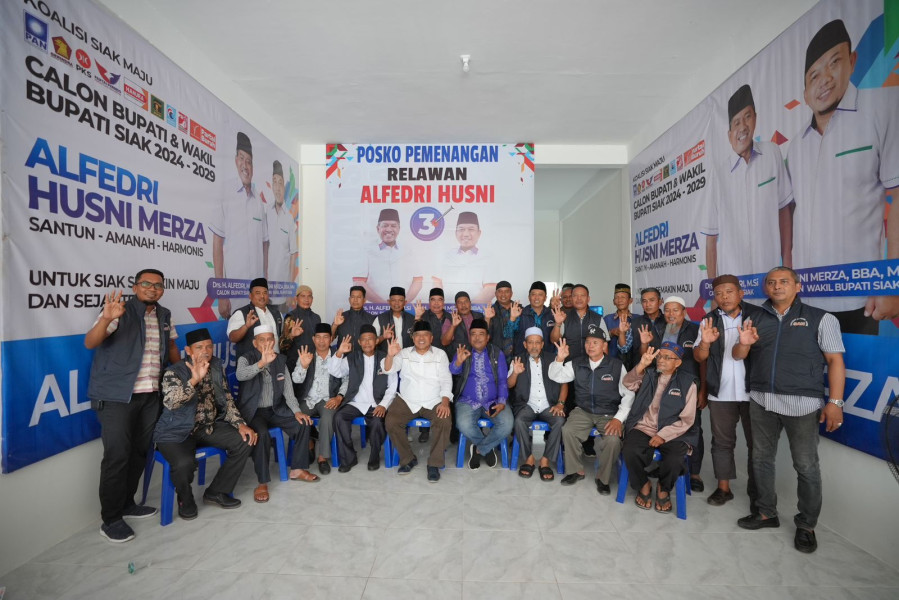 Mantan Kades Siap Menangkan Pasangan Alfedri-Husni
