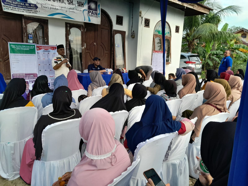 Anggota DPRD Pekanbaru Awali Kegiatan Reses di Awal Tahun 2024
