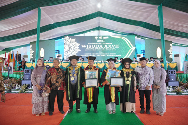 Fatiya dan Marzuliandra Pemuncak Wisuda UMRI ke 27