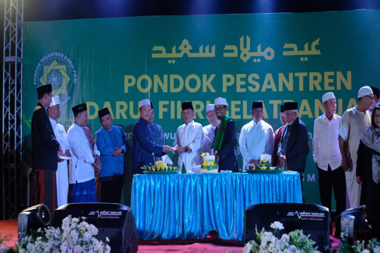 Plt Bupati Meranti Hadiri Milad ke-4 Ponpes Darul Fikri di Banglas Barat