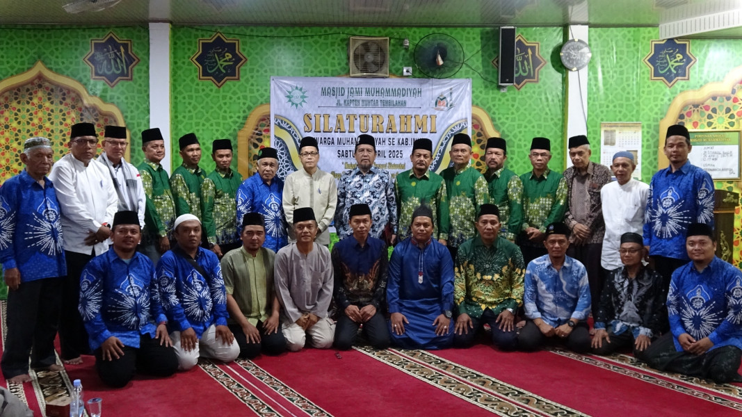 Bupati Inhil Hadiri Halal Bi Halal Bersama Warga Muhammadiyah