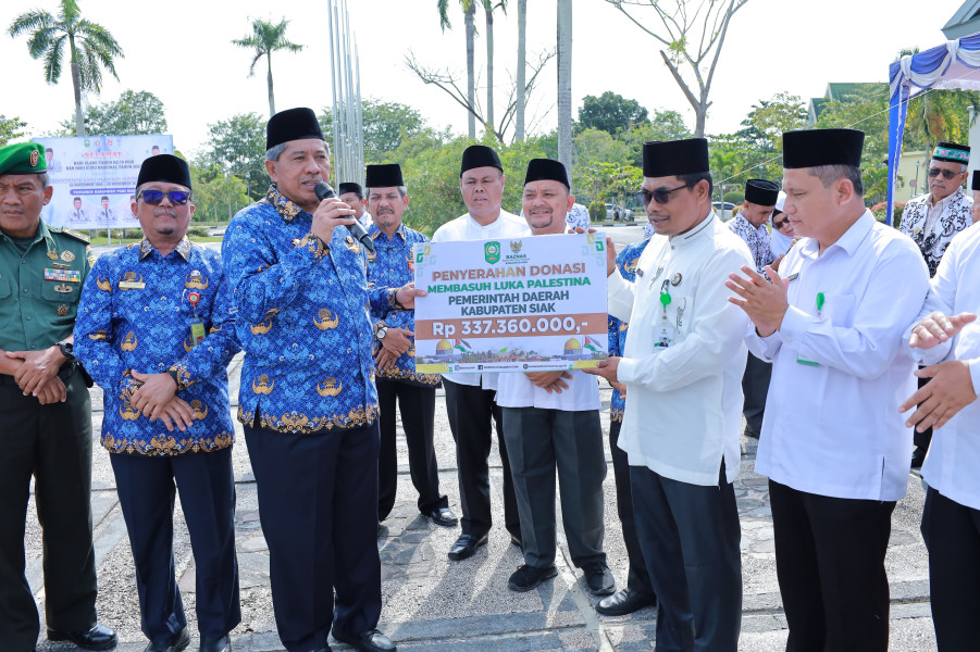 Pemkab Siak Peringati HUT Korpri ke-52 dan Hari Guru Nasional Tahun 2023