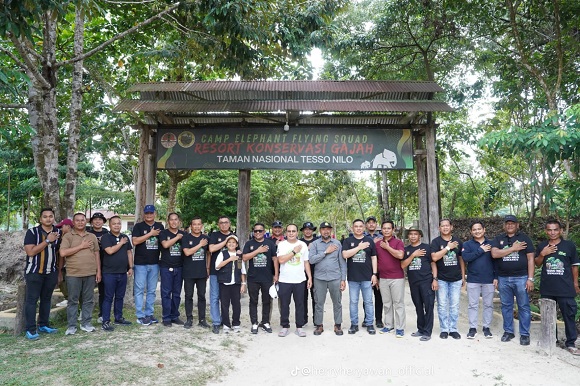 Kunjungi Taman Nasional Tesso Nilo, Kapolda Riau Komit Lestarikan Alam danJaga Kamtibmas