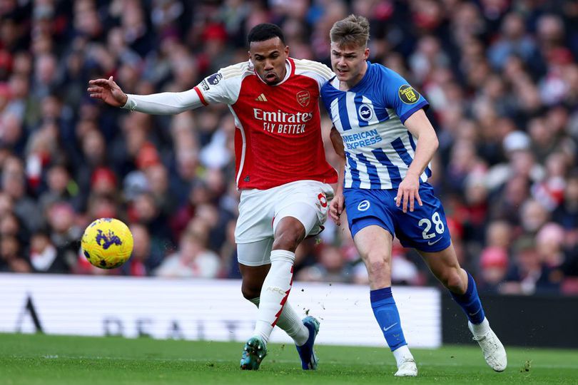 Premier League: Arsenal Menang atas Brighton dengan skor 2-0