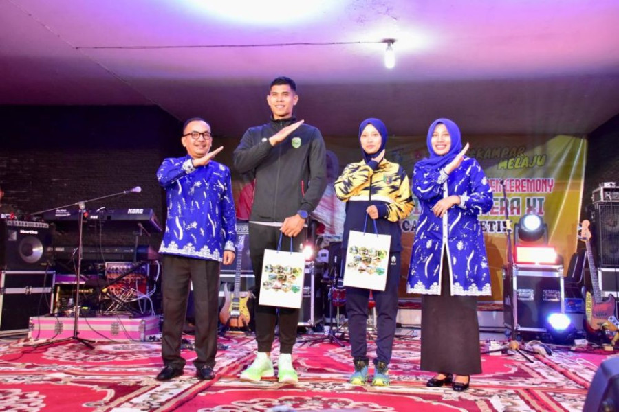 Pj Bupati Resmi Buka Porwil Sumatera XI Cabang Atletik di Kampar