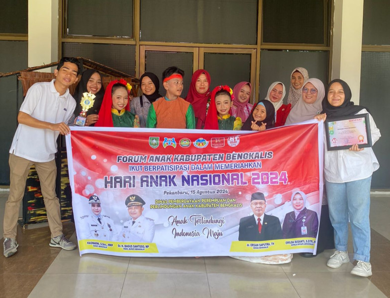 Forum Anak Bengkalis Raih Penghargaan Terbaik Kategori PA- Pro P Dafa Award Riau Tahun 2024