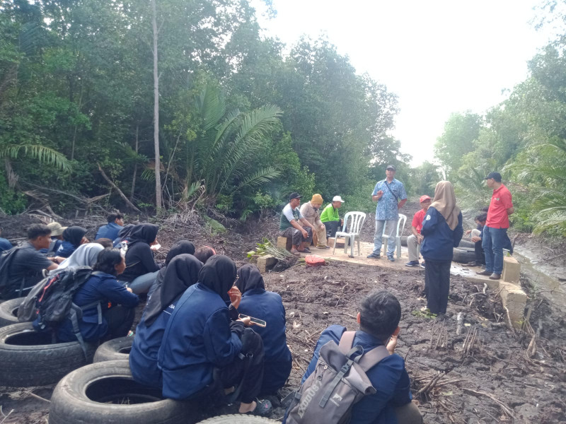 GenBI Polbeng Tanam Mangrove di Ekowisata Paghet Senghaggah Desa Kelapapati