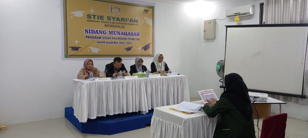 62 Mahasiswa STIE Ujian Munaqasah Gelombang Tiga
