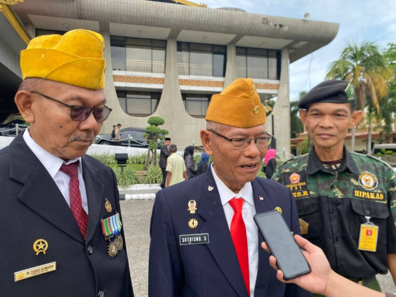 Ini Pesan Veteran di Hari Pahlawan untuk Generasi Muda di Riau