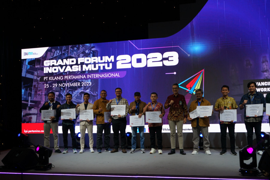 Gugus CIP PT KPI Unit Dumai Mendulang Prestasi di Ajang Grand Forum Inovasi Mutu 2023