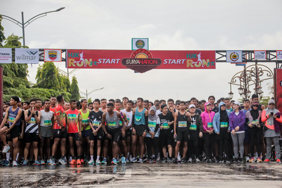 1200 Peserta Ikuti Hari Juang Kartika Run 5 Kilometer