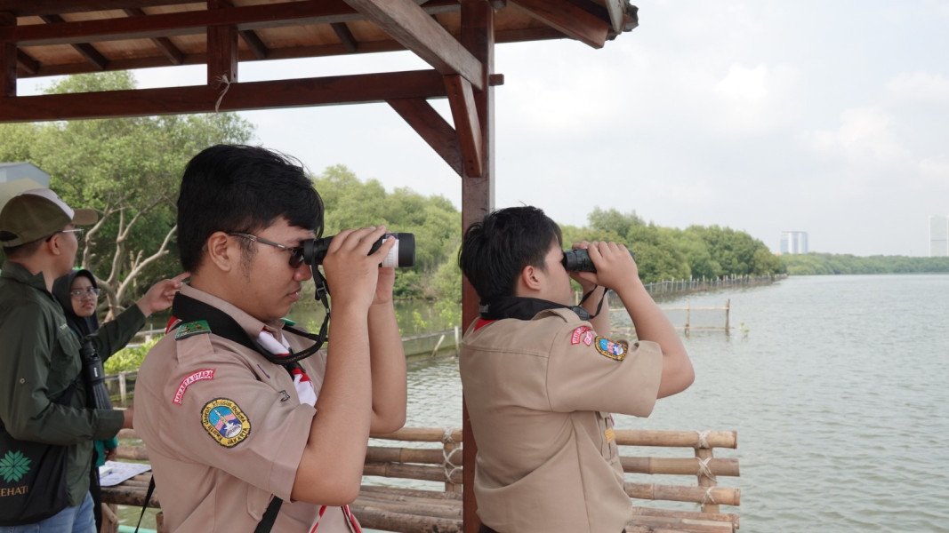 Biodiversity Warriors Ajak Generasi Muda Kenali dan Lindungi Burung Air