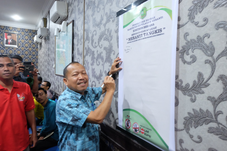 Inspektorat Pemkab Meranti Luncurkan Aplikasi Meranti Tangkis