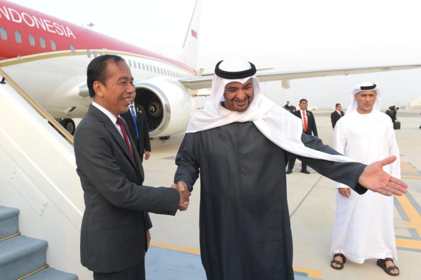 Jokowi dan Presiden UEA Bahas Rencana Pembangunan Pusat Keuangan di IKN
