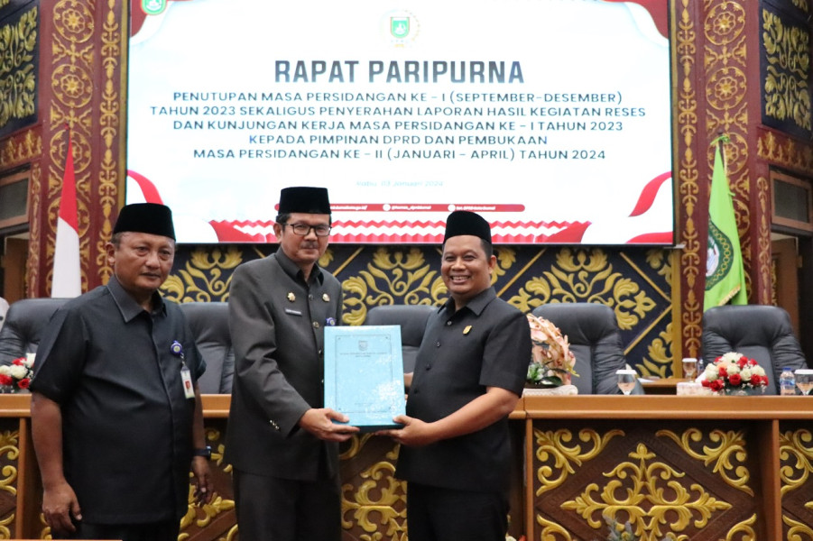 Sekdako Terima Laporan Hasil Reses dan Kunker DPRD Dumai