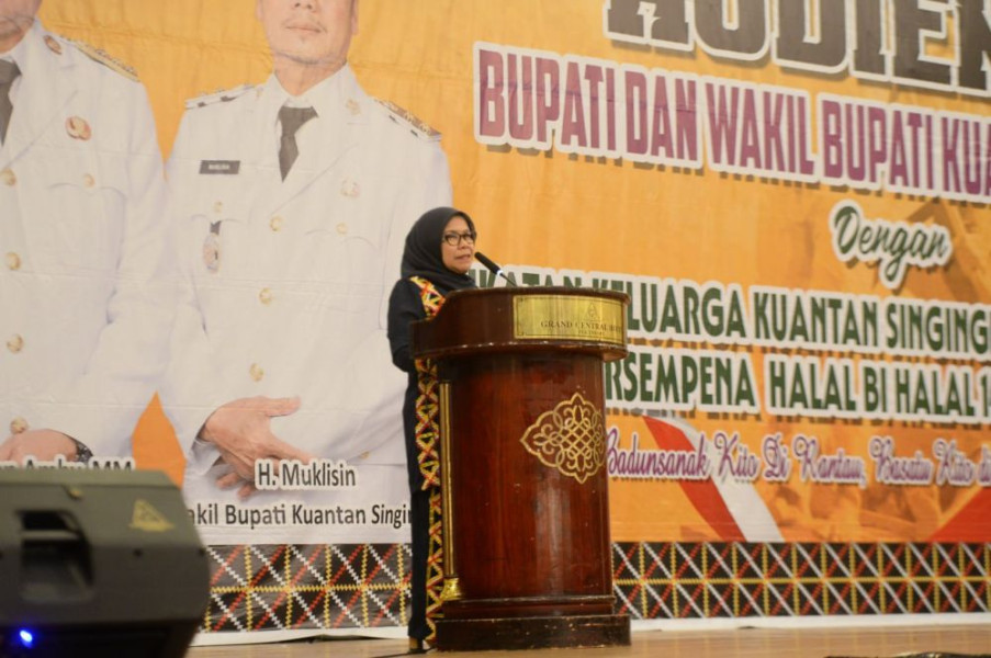 Audiensi juga Halal Bi Halal Bersama IKKS Pekanbaru, Ini Harapan Pemprov Riau