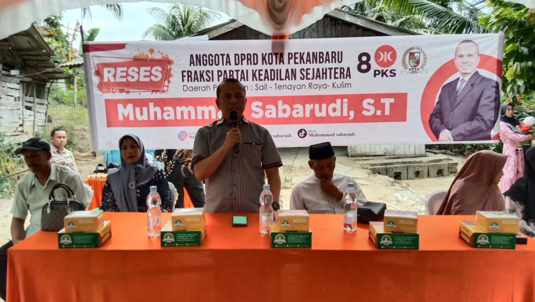 Jemput Aspirasi Warga, Sabarudi Laksanakan Reses di Lintas Timur