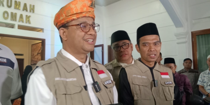 Ustadz Abdul Somad Dukung Pasangan AMIN di Pilpres 2024