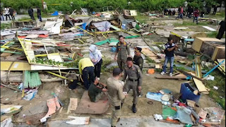 Disinyalir Jadi Tempat Maksiat, Pj Bupati Inhil Herman Instruksikan Pembongkaran Pusat Kuliner Kelapa Gading