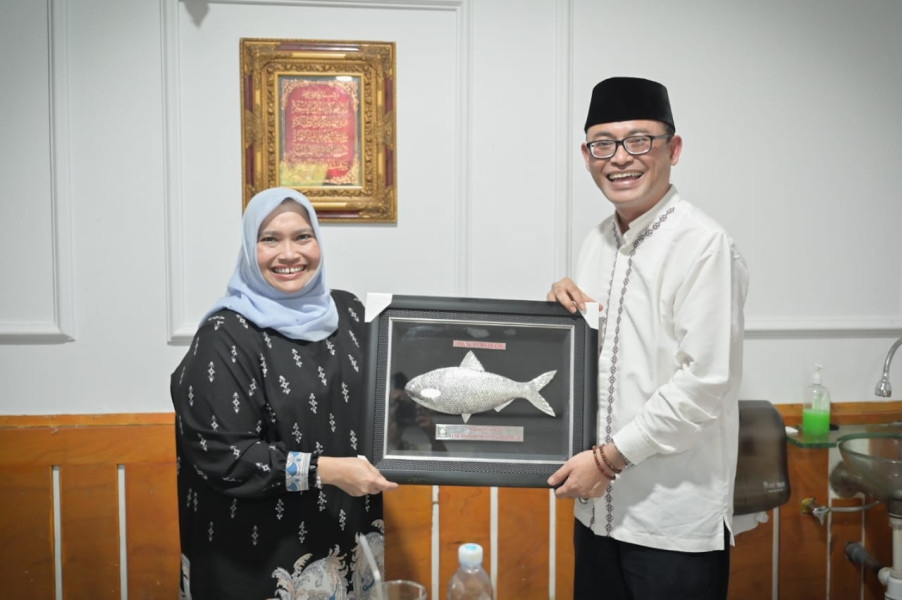 Pindah Tugas, Kepala BPKP Riau Pamit Ke Bupati Bengkalis