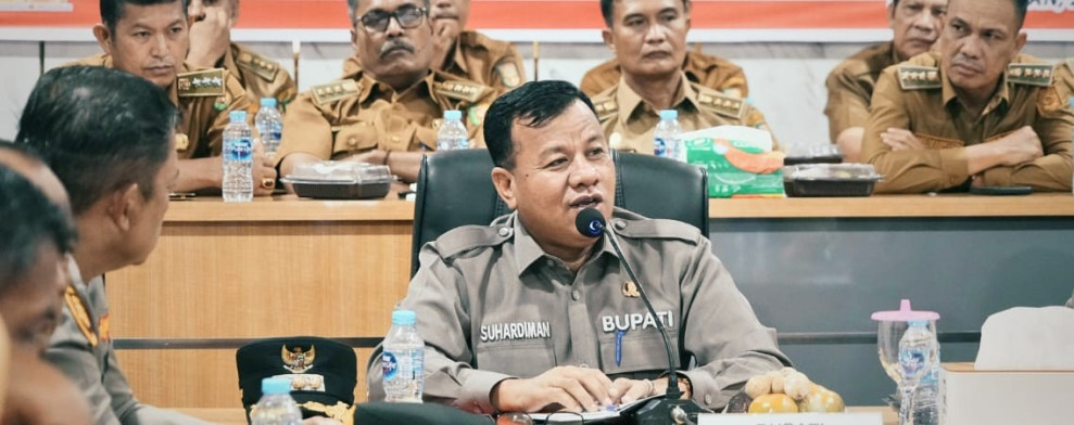 Rakor Penanganan Banjir, Bupati Kuansing Minta Puskesmas di Daerah Rawan Banjir Buka 24 Jam
