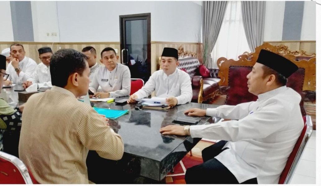 Plt Kanwil Kemenag Riau Lakukan Pemantauan Persiapan Pelaksanaan Ibadah Haji di Kampar