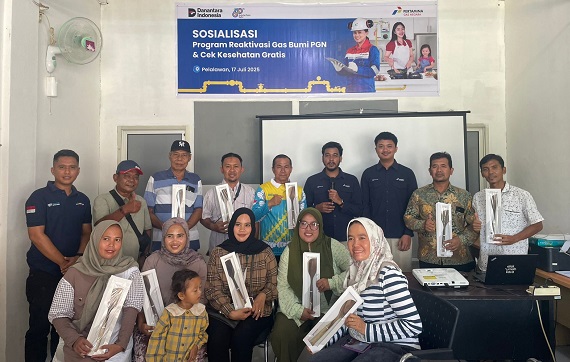 Warga Antusias Kembali Berlangganan Jargas,  Gratis Biaya Pengaliran dan Pemasangan Meter