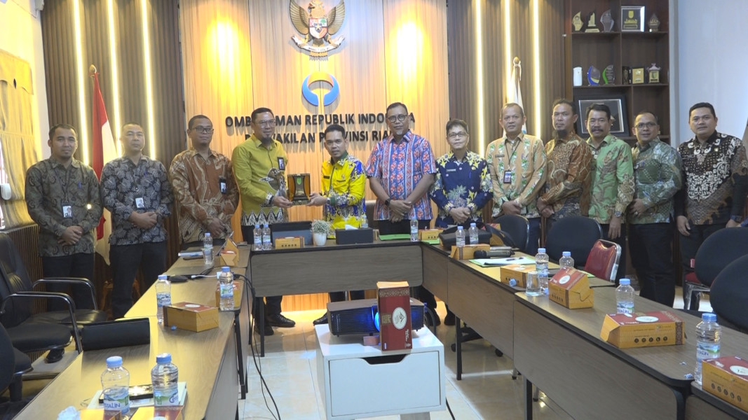 Tingkatkan Layanan Publik, Pj Bupati Erisman Kunjungi Kantor Ombudsman RI Perwakilan Provinsi Riau