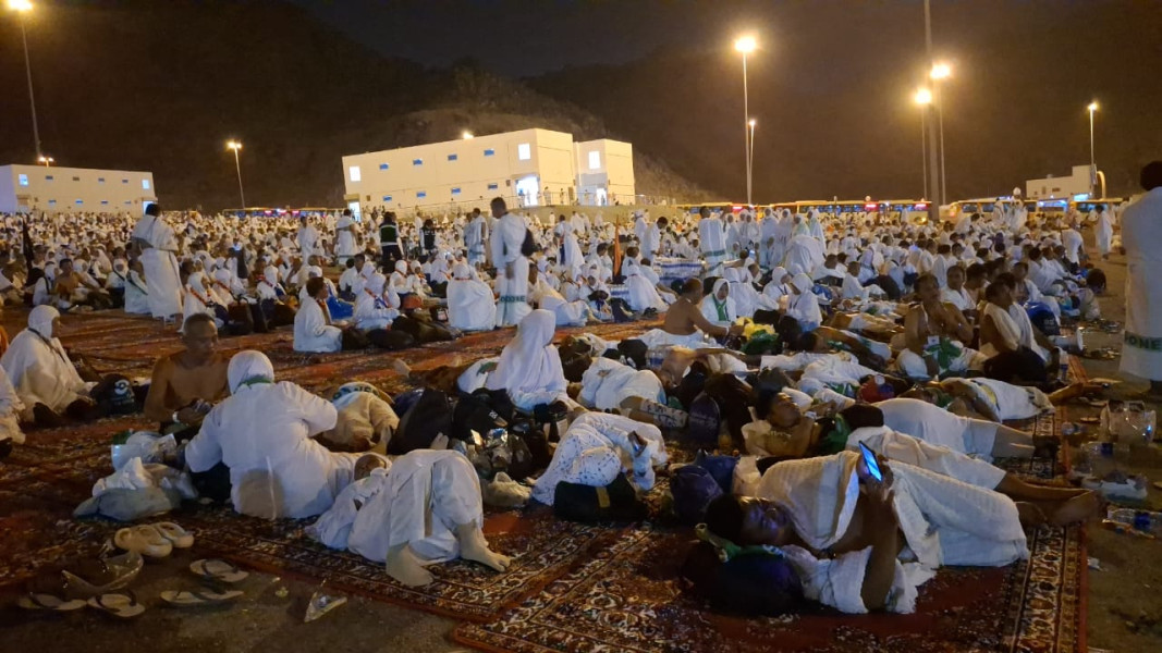 Jemaah Haji Indonesia Apresiasi Penambahan Fasilitas Toilet di Muzdalifah