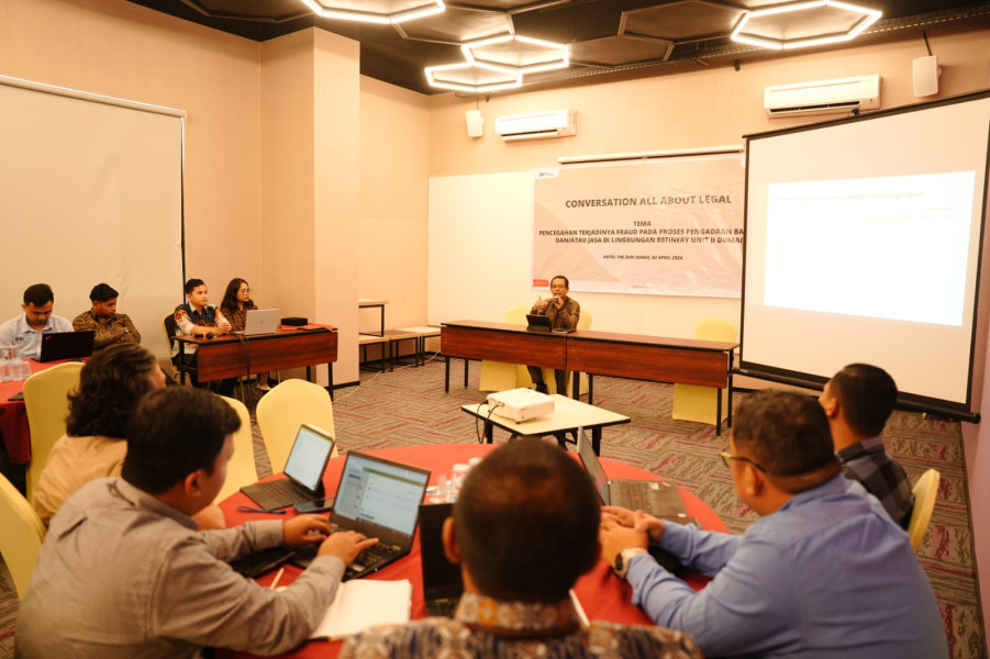 Komitmen Cegah Korupsi, PT KPI Unit Dumai Gelar Kegiatan Coverall Bersama Kajari Kota Dumai
