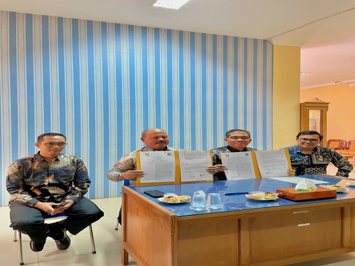 Tekan Inflasi, Pemkab Kampar Melakukan MoU Dengan Pemkab imapuluh Kota